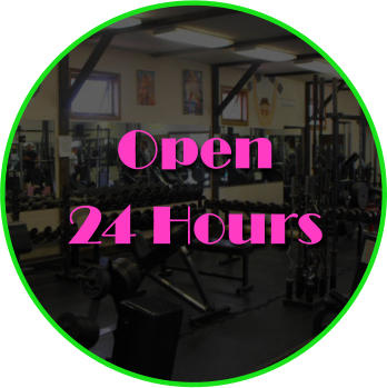 Gym Open 24 Hours a Day, 7 Days a Week