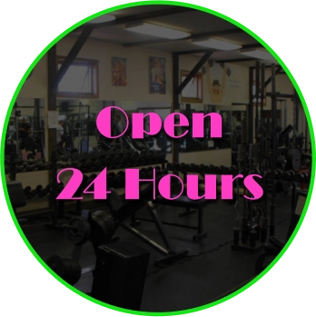 Gym Open 24 Hours a Day, 7 Days a Week
