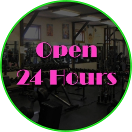 Fitness Club Open 24 Hours a Day, 7 Days a Week
